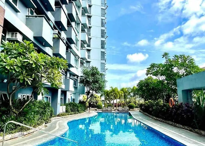 Minimalist 1br At Araneta City, Cubao Apartment