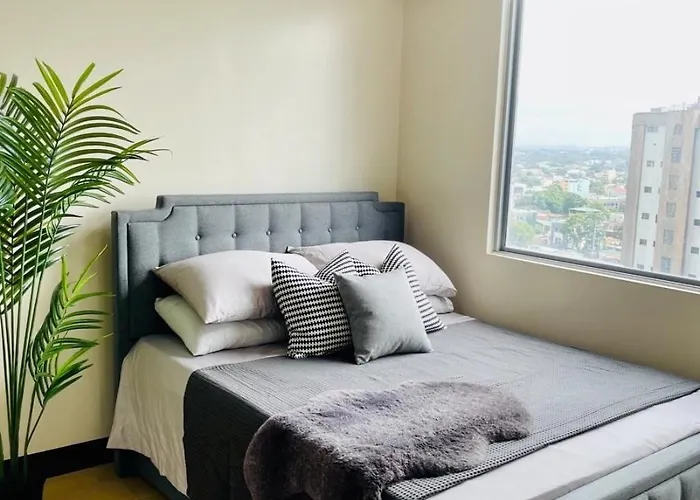 Minimalist 1br At Araneta City, Cubao 마닐라